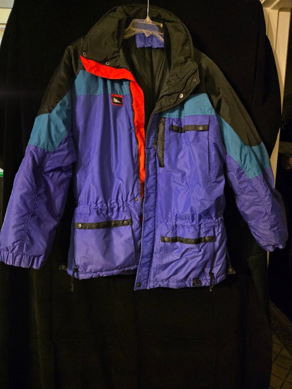 Vintage Men’s Inside Edge Multi-Color Ski Jacket Coat Medium